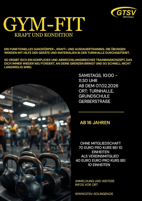 GymFit Flyer 2026